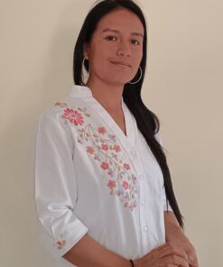 Blusa de color blanco B7