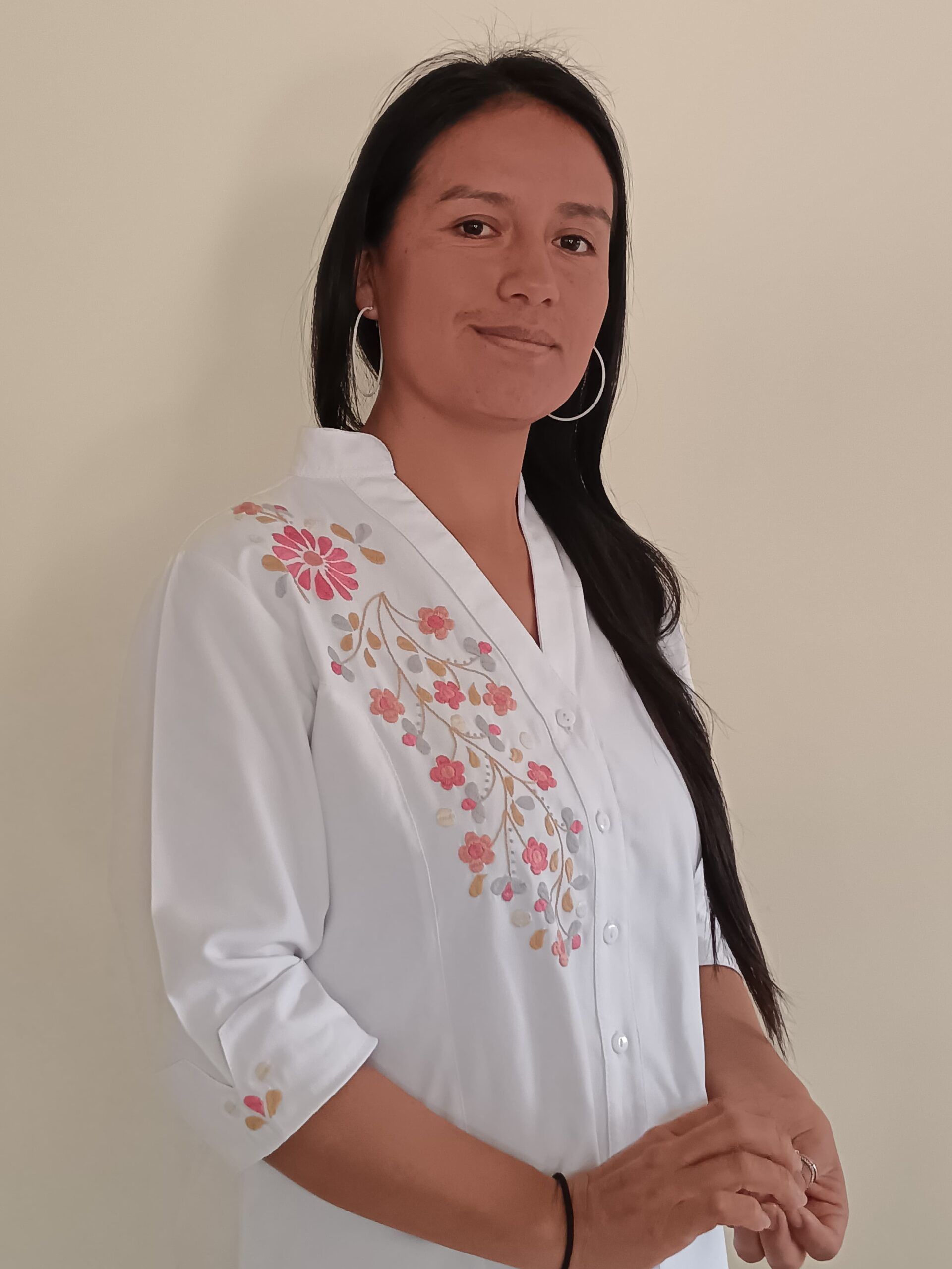 Blusa de color blanco B7